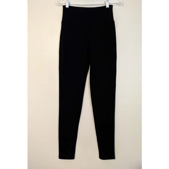 Love Your Assets Black Ponte Shaping Leggings Sm - Picture 2 of 8